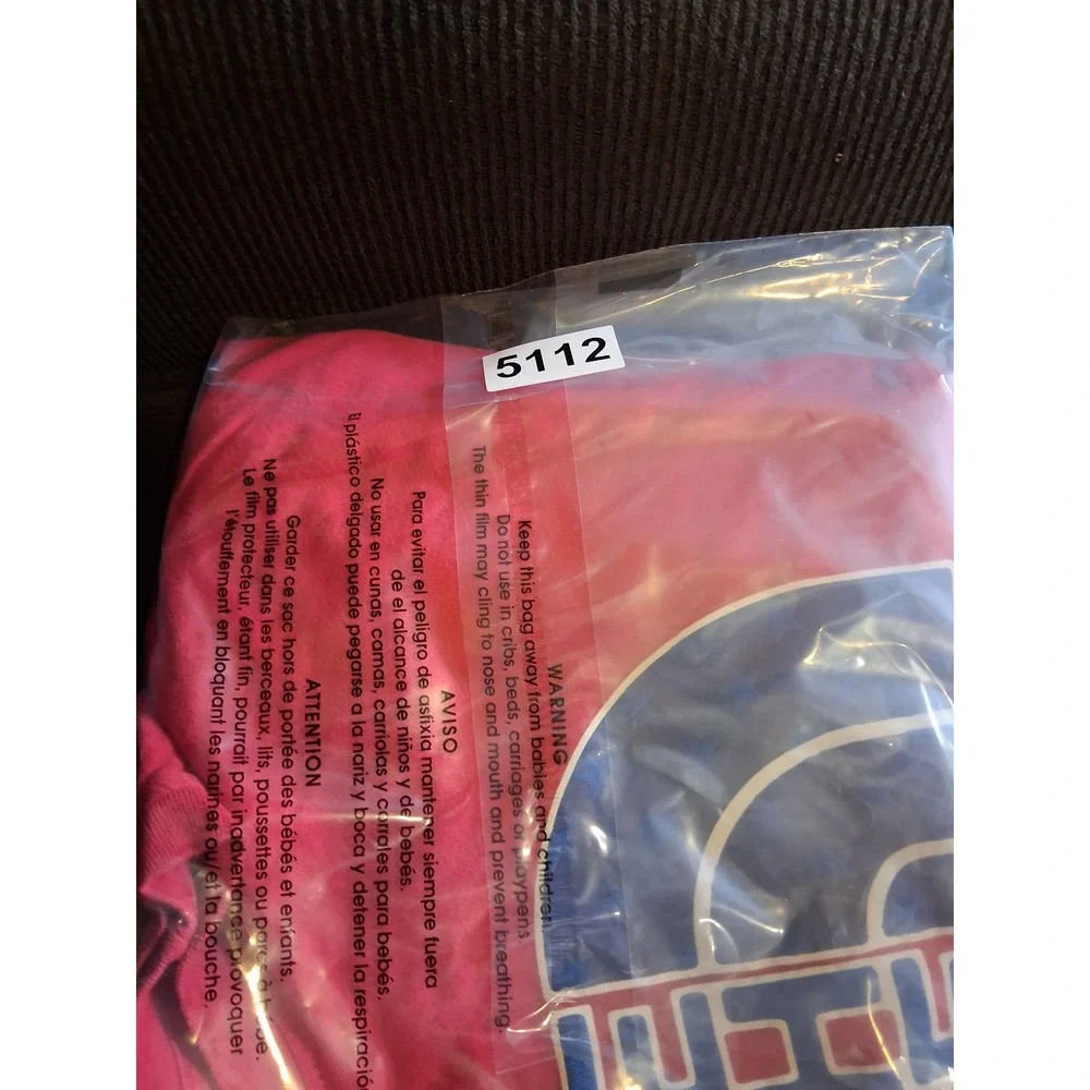 The North Face Mens Red Americana Logo Graphic T-Shirt‎ Short Sleeve Large